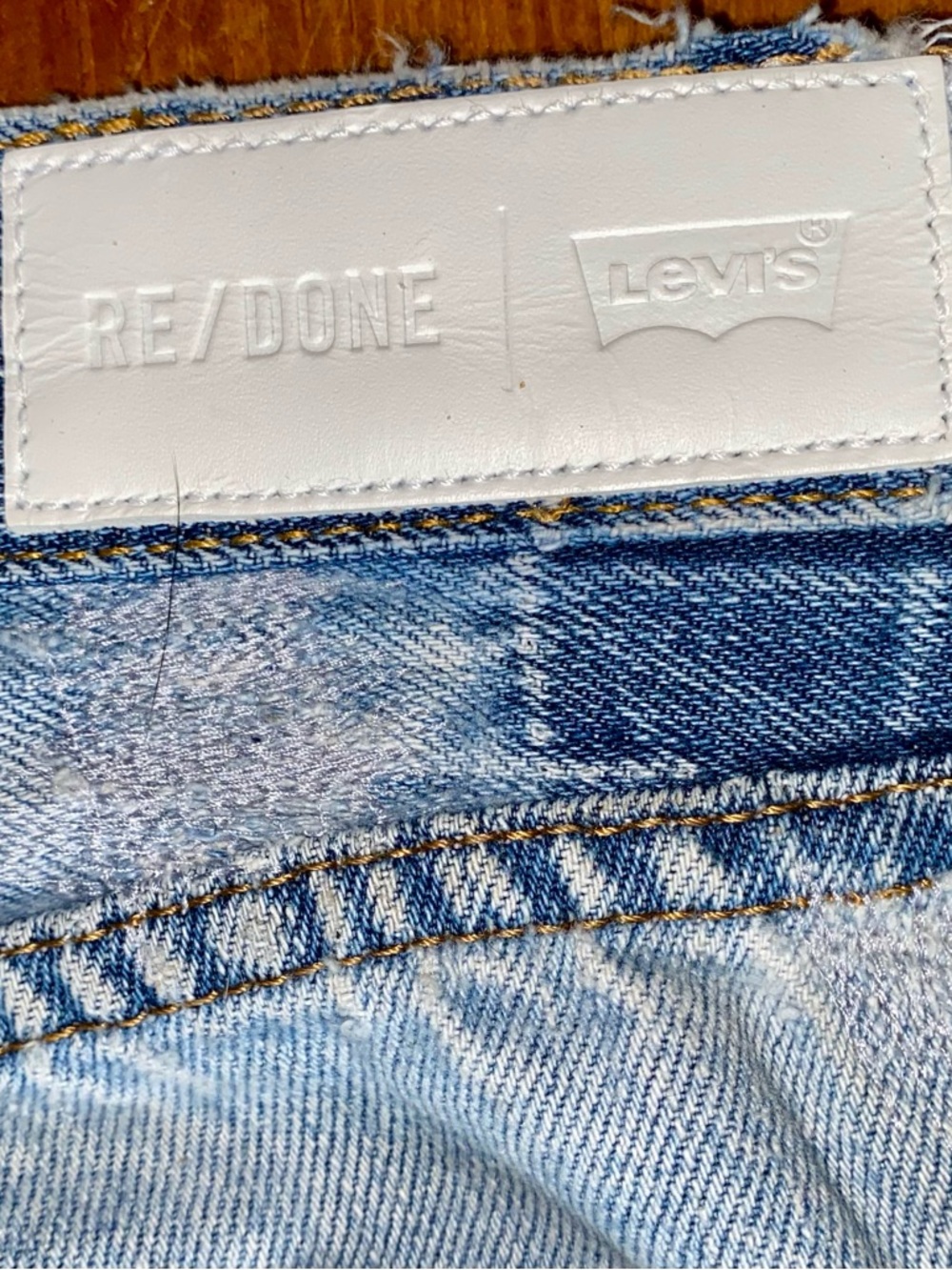 RE/DONE x Levi's Light Wash Denim Jeans size 28 with tags